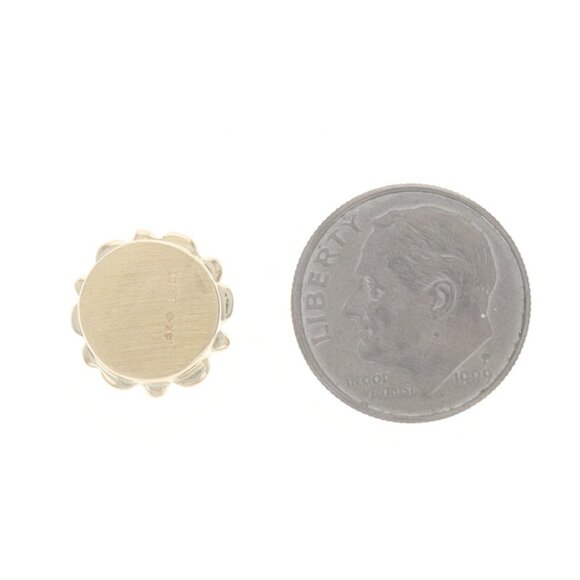 Richard Klein Pink Tourmaline Diamond Slide Charm Yellow Gold 14k 1.42ctw Flower - Picture 3 of 4